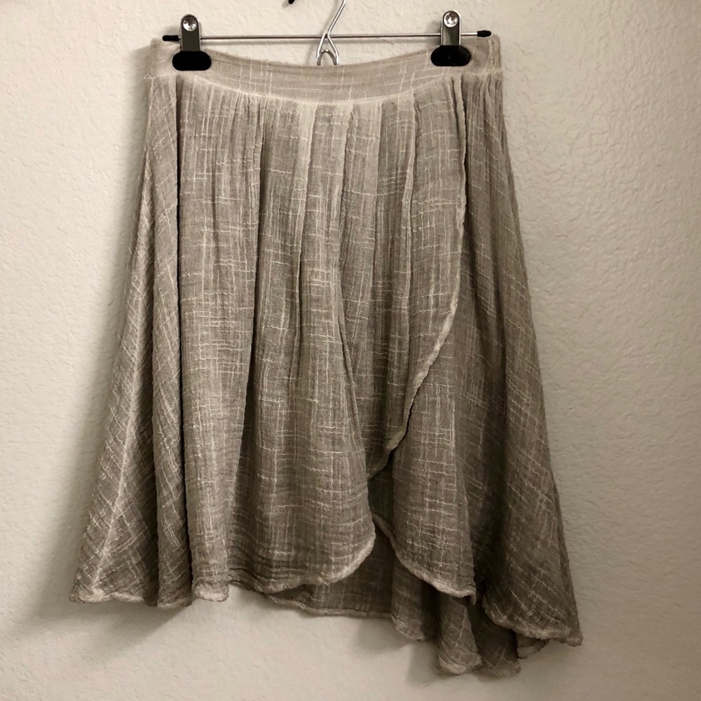 Anthropologie Asymmetric Skirt